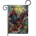 Ornament Collection Ornament Collection G192379-BO 13 x 18.5 in. The Holy Trinity Garden Flag with Religious Faith Double-Sided Decorative Vertical House Decoration Banner Yard Gift G192379-BO